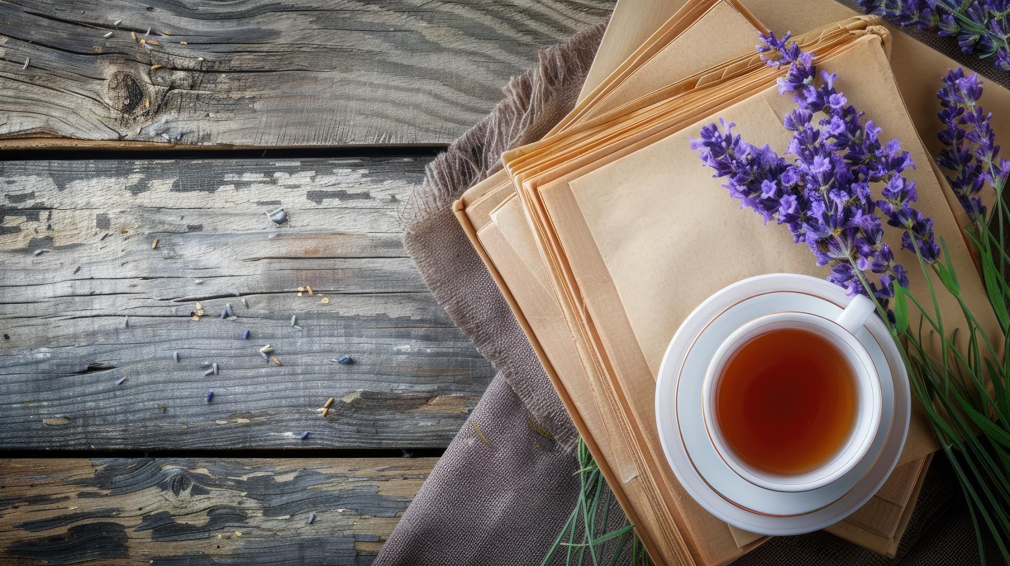 Herbal tea sleep mask book
